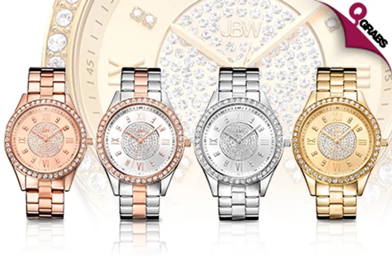 From QR549, Exude Class with a Woman’s JBW Watch - Choose from 9 Elegant Designs! (Up to QR5059 Value)